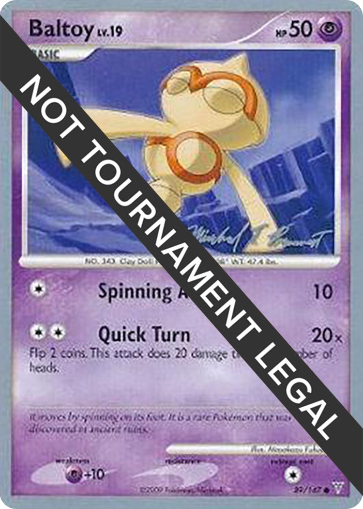 Image for Baltoy - 2010 (Michael Pramawat) (89/147) [World Championship Decks] - Pokemon