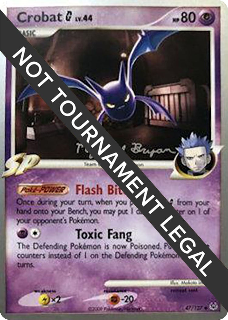 Image for Crobat G - 2010 (Mychael Bryan) (47/127) [World Championship Decks] - Pokemon