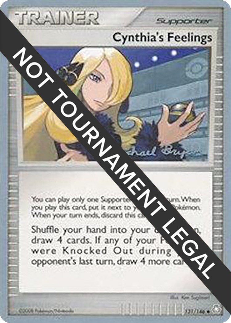Image for Cynthia's Feelings - 2010 (Mychael Bryan) (131/146) [World Championship Decks] - Pokemon