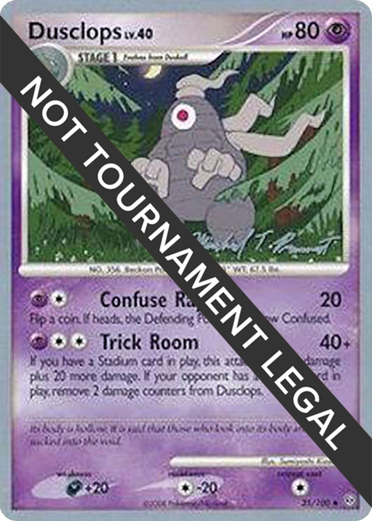 Image for Dusclops - 2010 (Michael Pramawat) (35/100) [World Championship Decks] - Pokemon