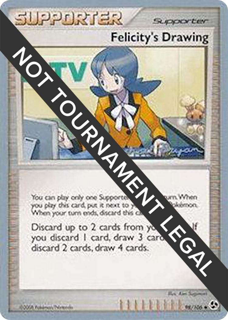 Felicity's Drawing - 2010 (Mychael Bryan) (98/106) [World Championship Decks]