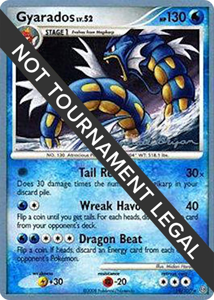 Image for Gyarados - 2010 (Mychael Bryan) (19/100) [World Championship Decks] - Pokemon