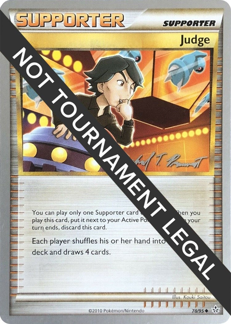 Image for Judge - 2010 (Michael Pramawat) (78/95) [World Championship Decks] - Pokemon