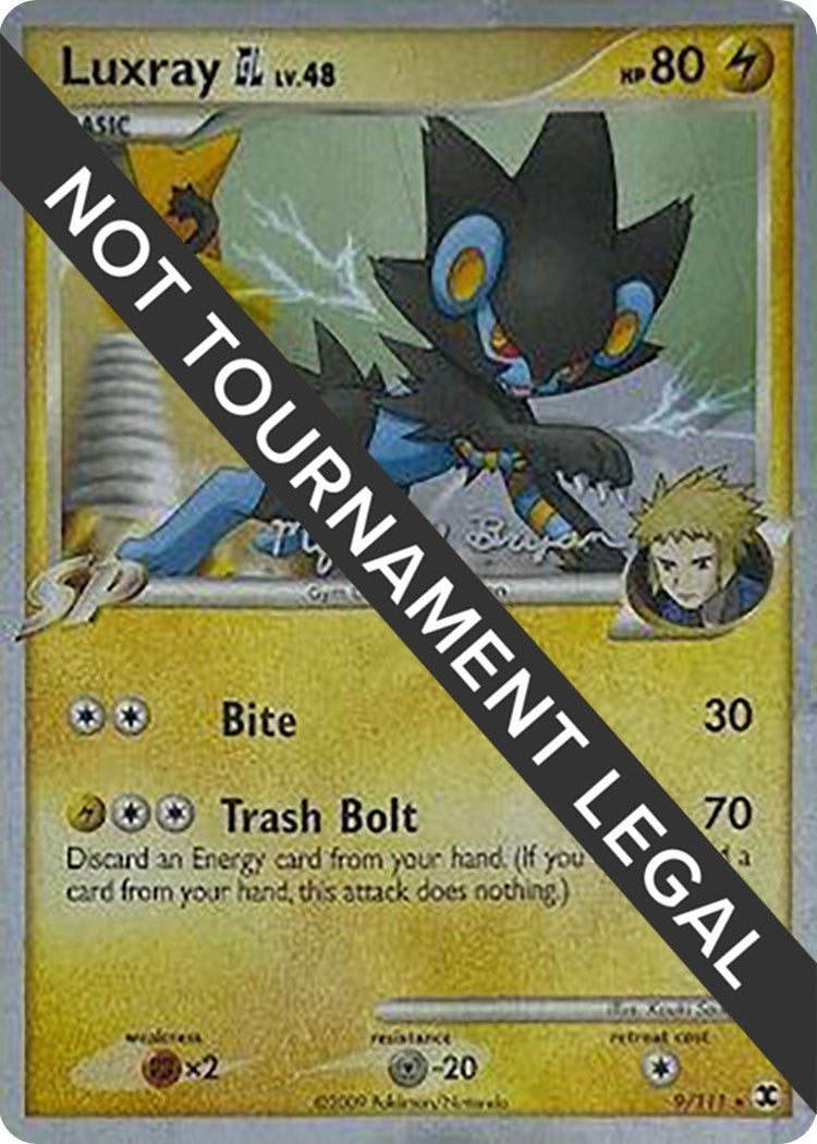 Luxray GL - 2010 (Mychael Bryan) (9/111) [World Championship Decks]