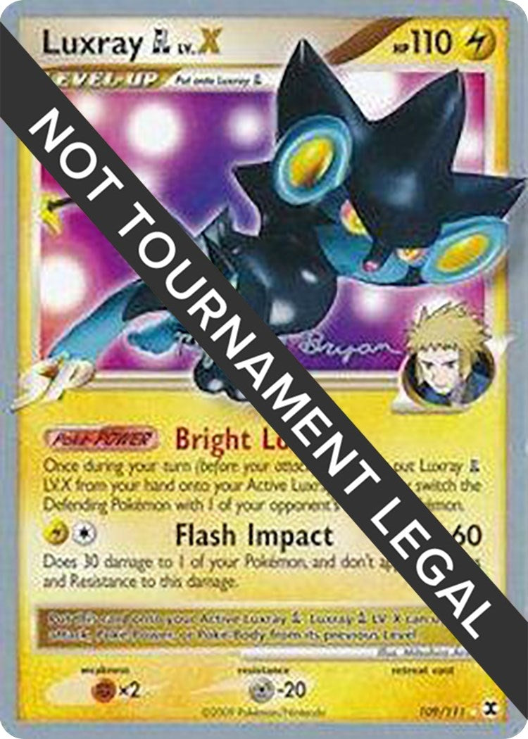 Image for Luxray GL LV.X - 2010 (Mychael Bryan) (109/111) [World Championship Decks] - Pokemon