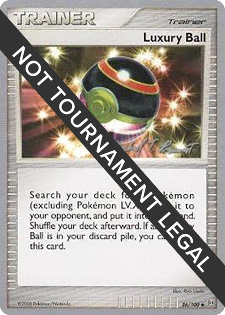 Image for Luxury Ball - 2010 (Michael Pramawat) (86/100) [World Championship Decks] - Pokemon