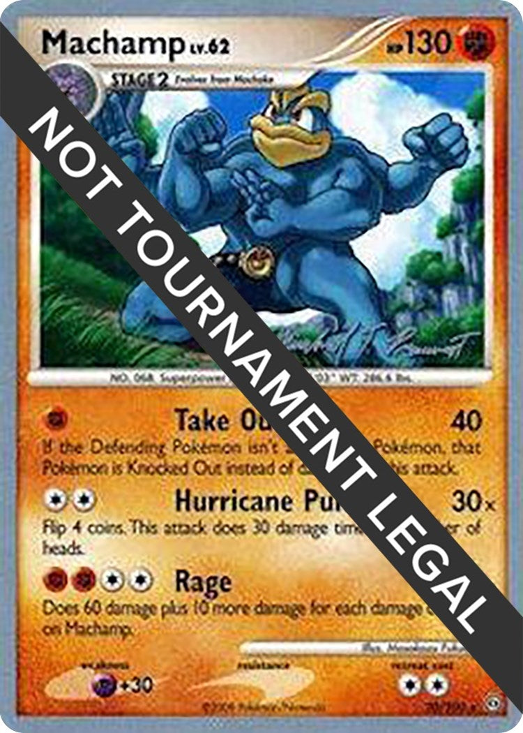 Image for Machamp - 2010 (Michael Pramawat) (20/100) [World Championship Decks] - Pokemon