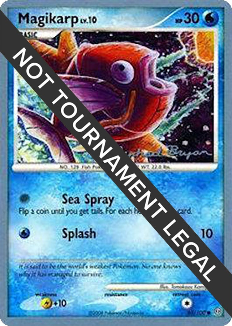 Image for Magikarp - 2010 (Mychael Bryan) (65/100) [World Championship Decks] - Pokemon