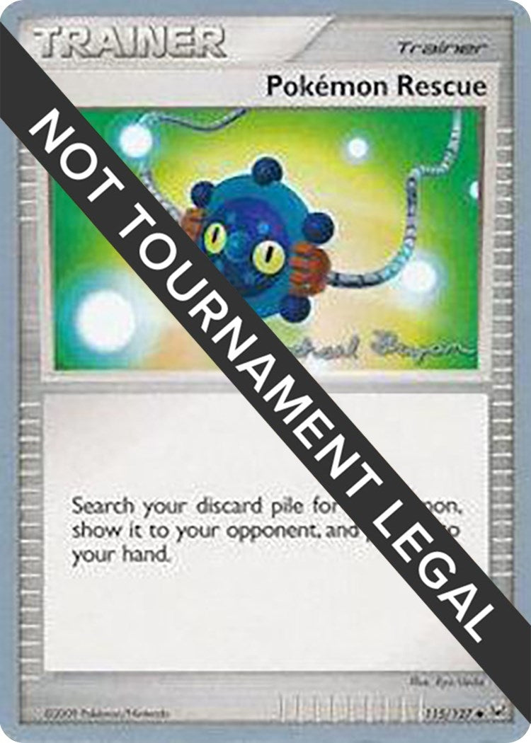 Image for Pokemon Rescue - 2010 (Mychael Bryan) (115/127) [World Championship Decks] - Pokemon