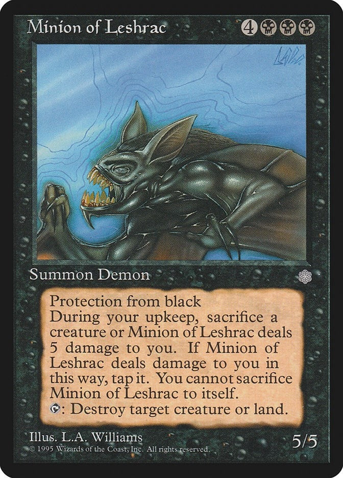 Image for Minion of Leshrac [Ice Age] - Magic: The Gathering
