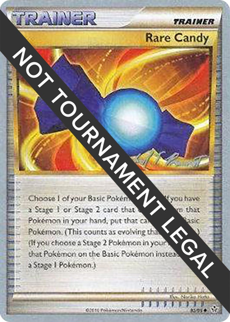 Image for Rare Candy - 2010 (Michael Pramawat) (82/95) [World Championship Decks] - Pokemon