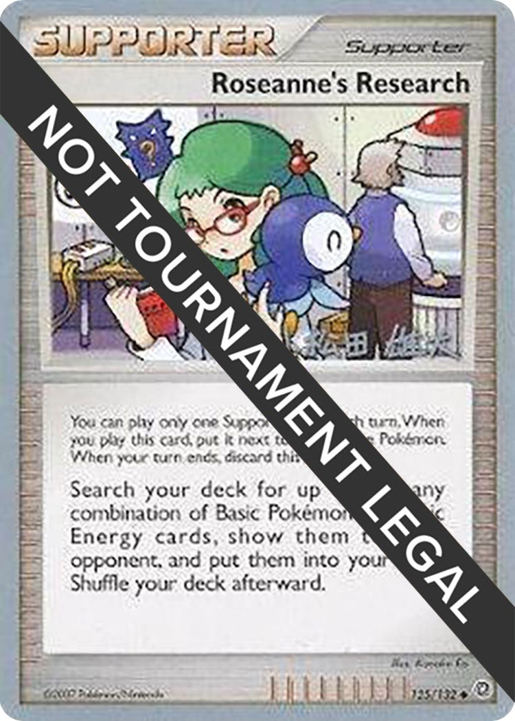 Image for Roseanne's Research - 2010 (Yuta Komatsuda) (125/132) [World Championship Decks] - Pokemon