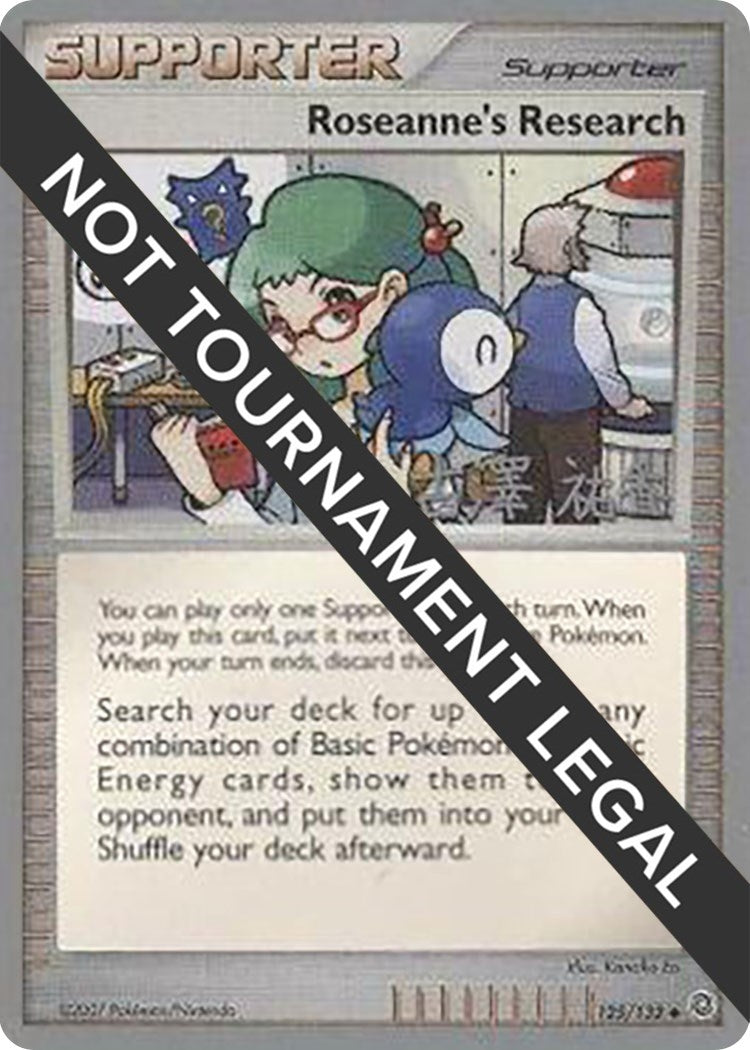 Image for Roseanne's Research - 2010 (Yuka Furusawa) (125/132) [World Championship Decks] - Pokemon