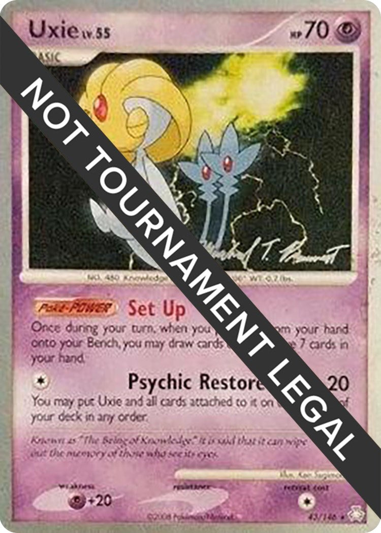 Image for Uxie - 2010 (Michael Pramawat) (43/146) [World Championship Decks] - Pokemon