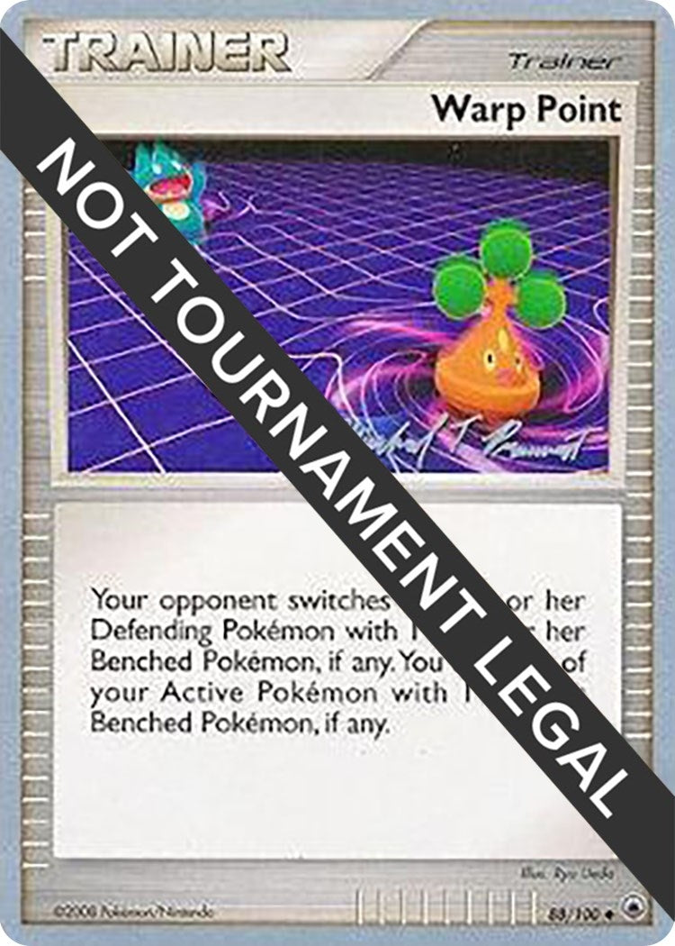 Image for Warp Point - 2010 (Michael Pramawat) (88/100) [World Championship Decks] - Pokemon