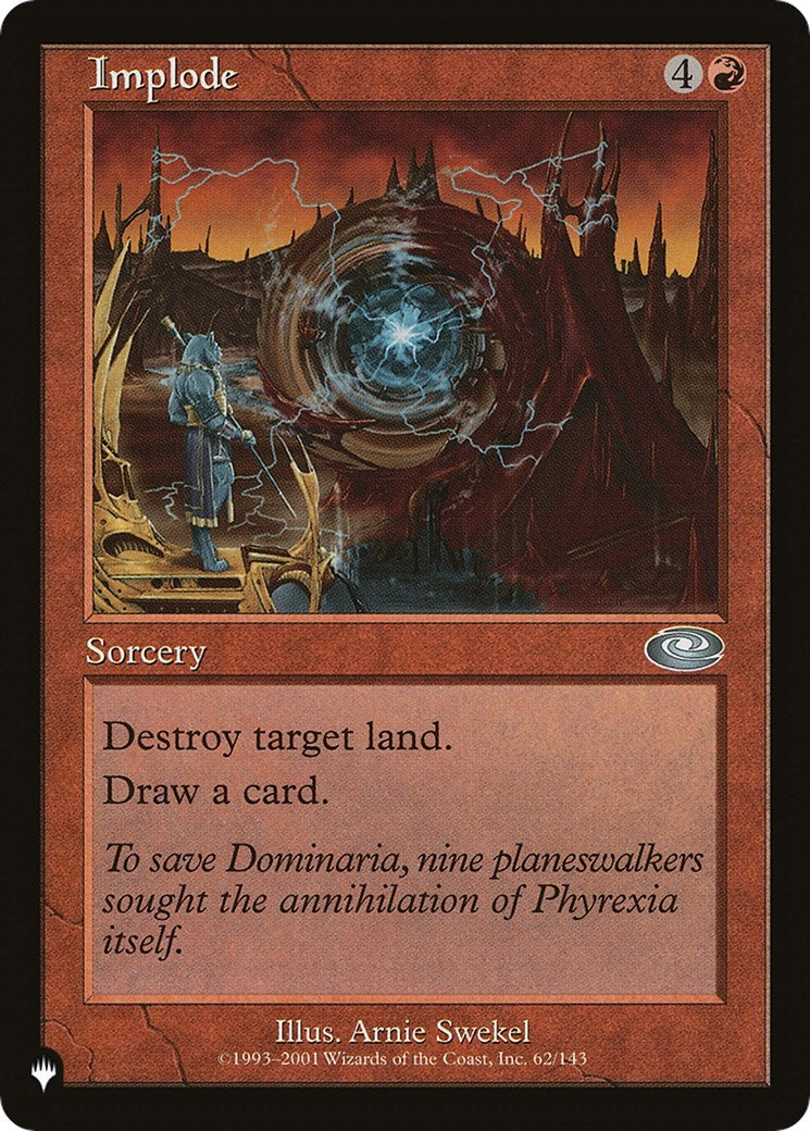 Implode (62/143) [The List Reprints]