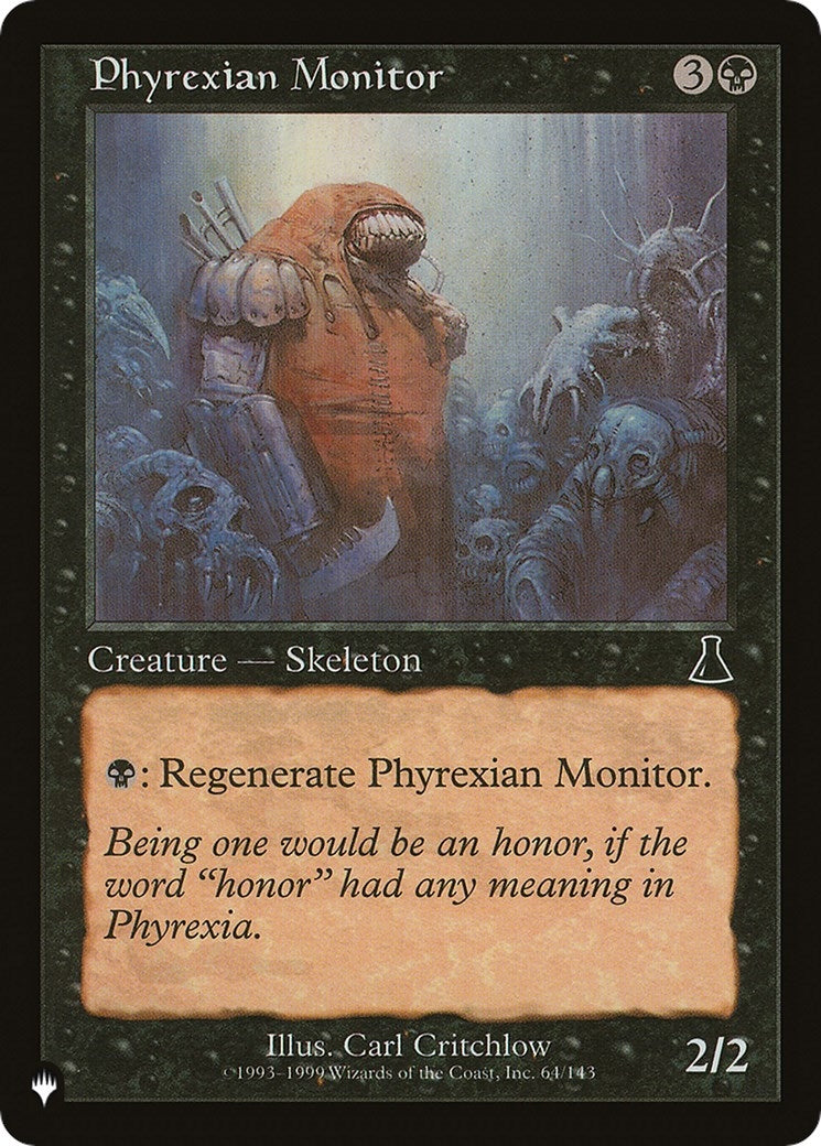 Phyrexian Monitor (64/143) [The List Reprints]