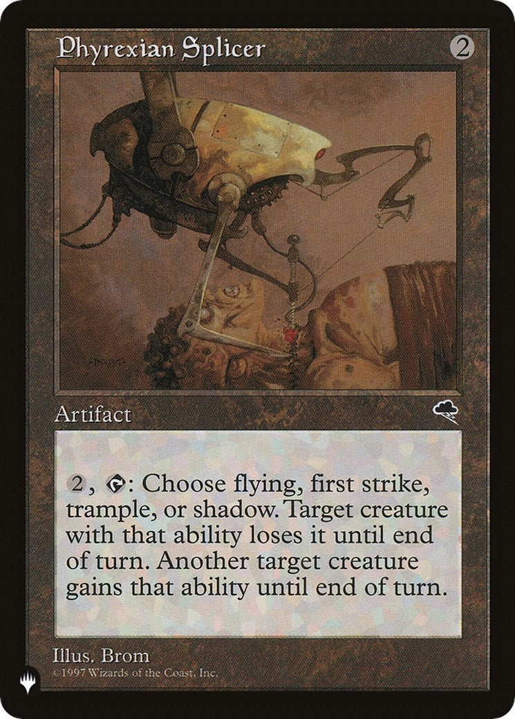 Image for Phyrexian Splicer [The List Reprints] - Magic: The Gathering