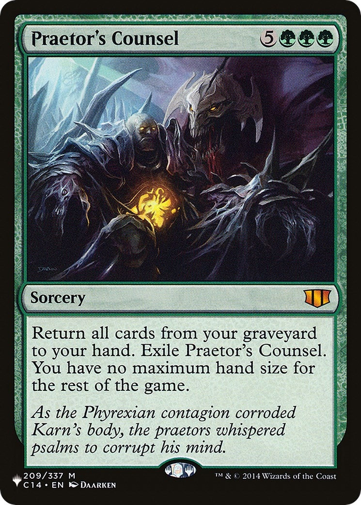 Image for Praetor's Counsel (209/337) [The List Reprints] - Magic: The Gathering