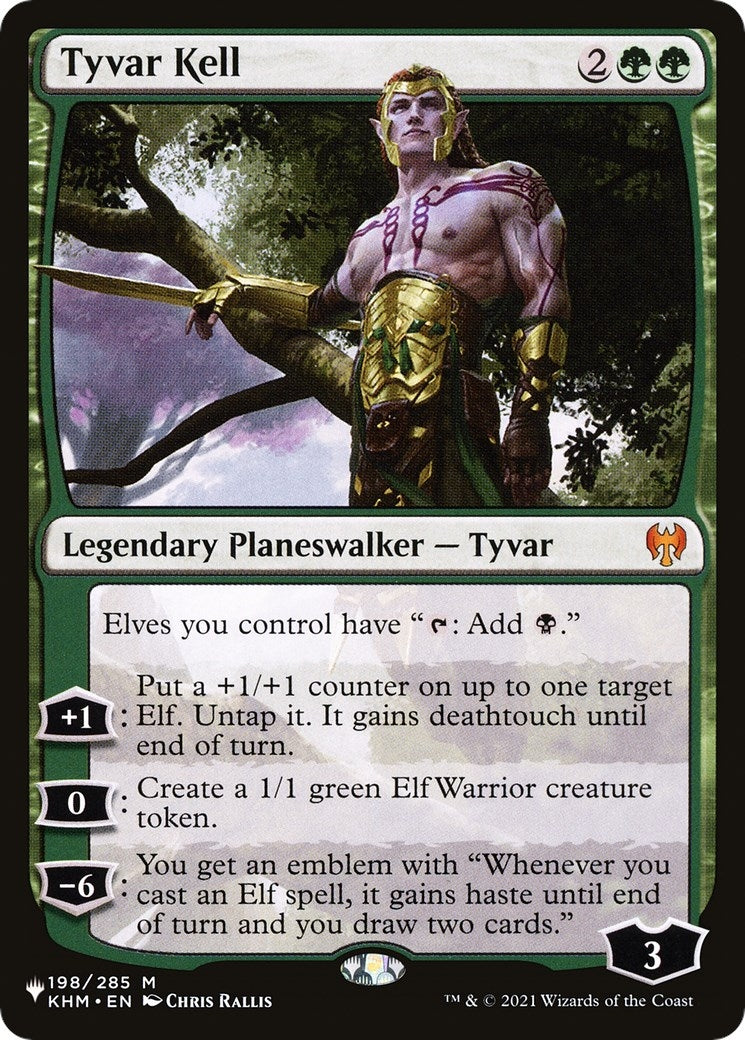 Image for Tyvar Kell (198/285) [The List Reprints] - Magic: The Gathering
