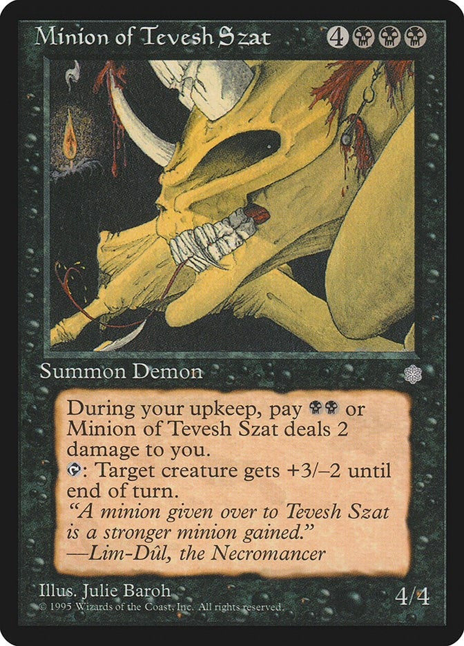 Image for Minion of Tevesh Szat [Ice Age] - Magic: The Gathering