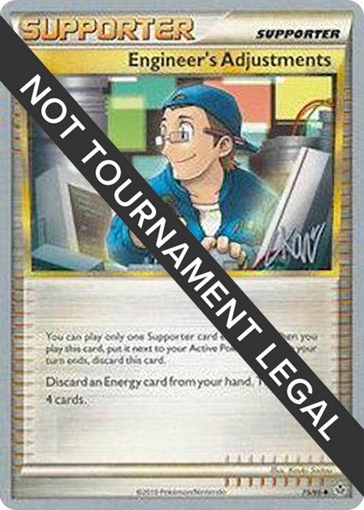 Image for Engineer's Adjustments - 2011 (Christopher Kan) (75/95) [World Championship Decks] - Pokemon