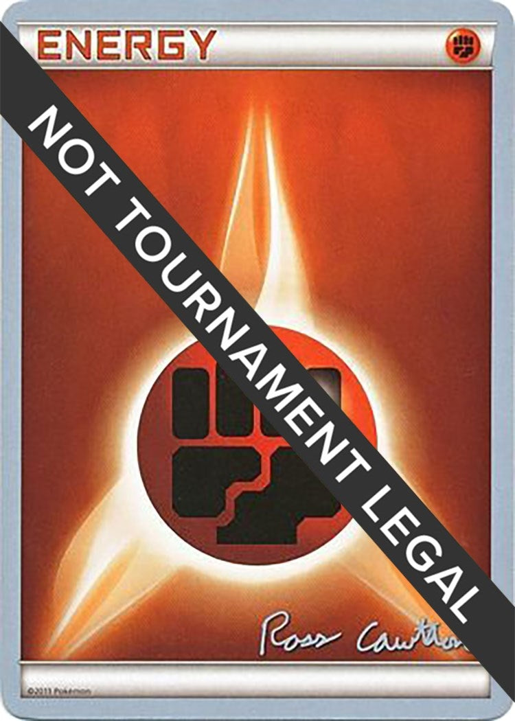 Image for Fighting Energy - 2011 (Ross Cawthon) [World Championship Decks] - Pokemon