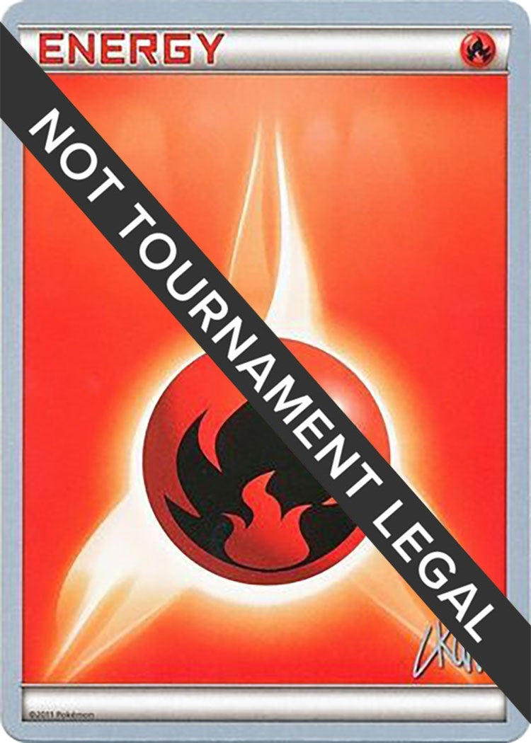 Image for Fire Energy - 2011 (Christopher Kan) [World Championship Decks] - Pokemon