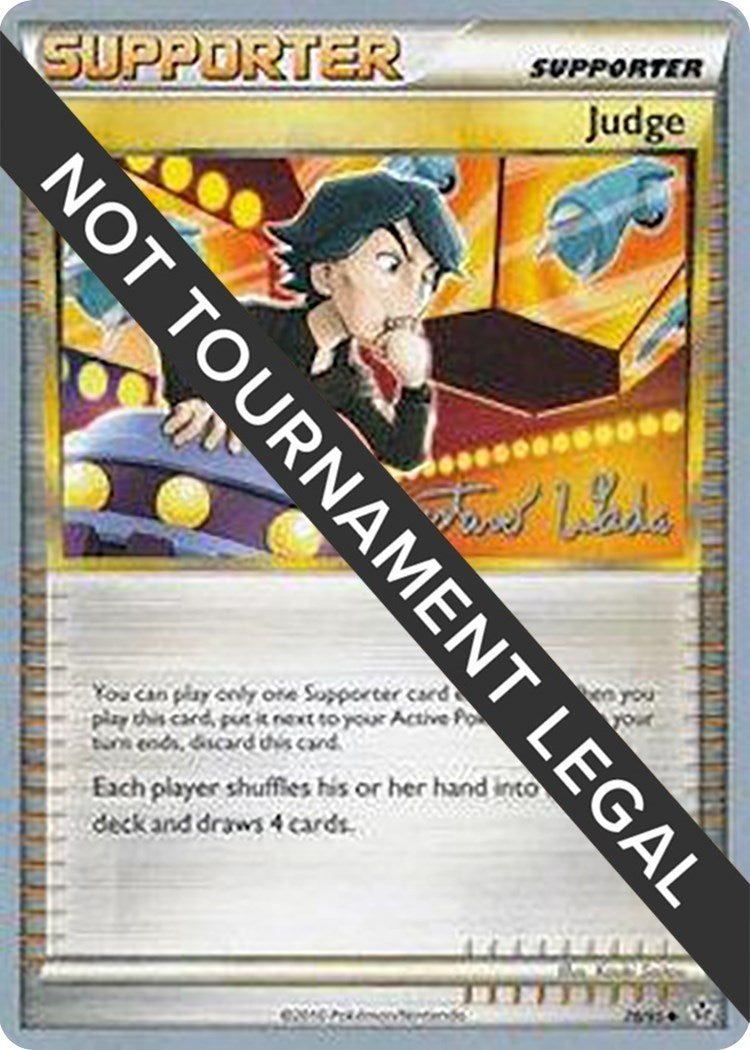 Image for Judge - 2011 (Gustavo Wada) (78/95) [World Championship Decks] - Pokemon