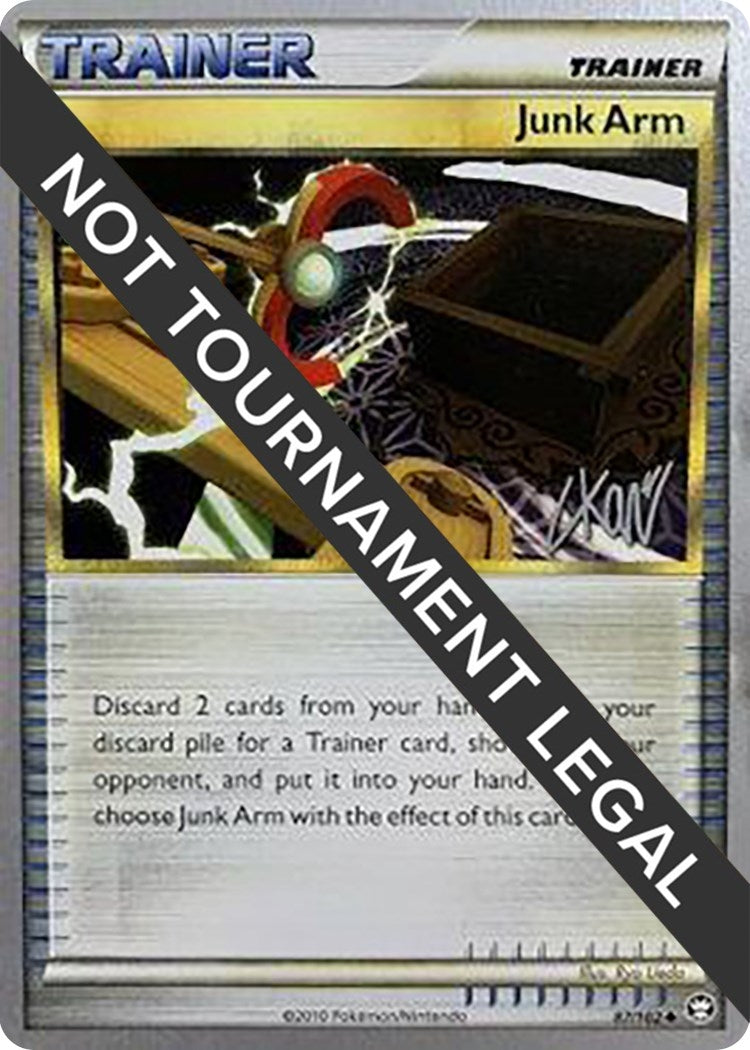 Image for Junk Arm - 2011 (Christopher Kan) (87/102) [World Championship Decks] - Pokemon