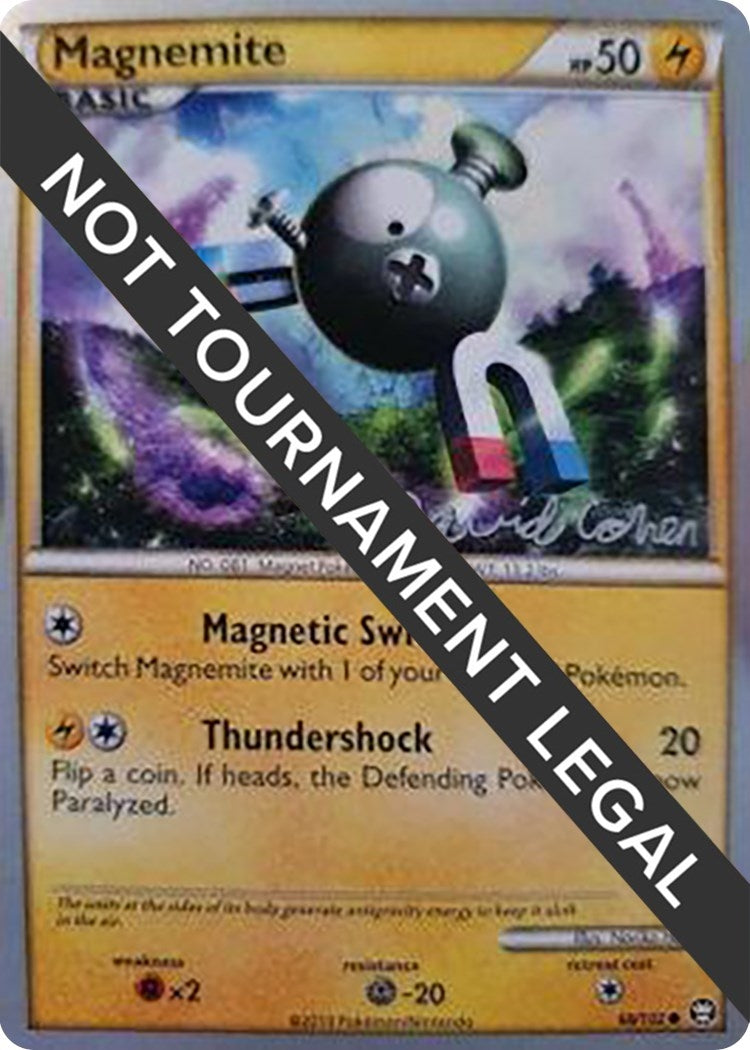 Image for Magnemite - 2011 (David Cohen) (68/102) [World Championship Decks] - Pokemon