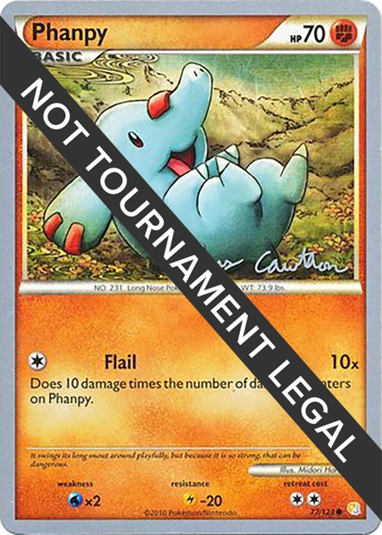 Image for Phanpy - 2011 (Ross Cawthon) (77/123) [World Championship Decks] - Pokemon