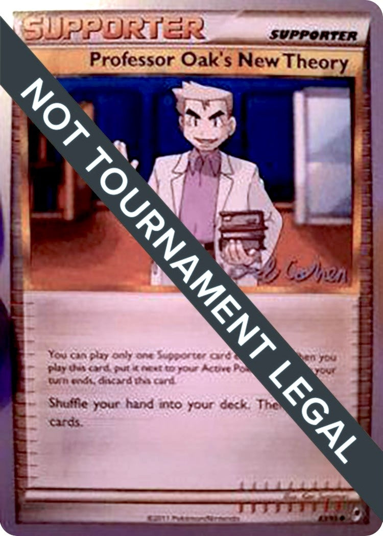 Image for Professor Oak's New Theory - 2011 (David Cohen) (83/95) [World Championship Decks] - Pokemon