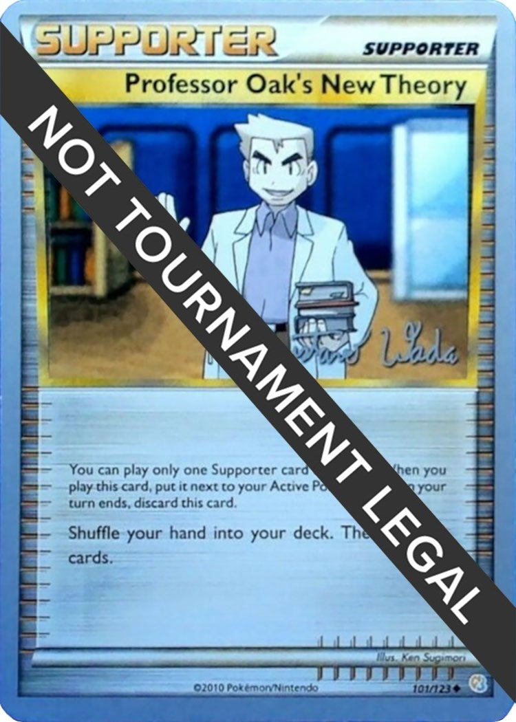 Image for Professor Oak's New Theory - 2011 (Gustavo Wada) (101/123) [World Championship Decks] - Pokemon