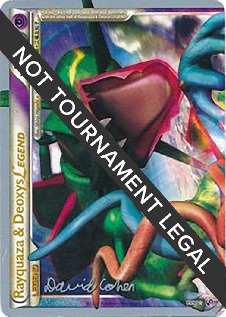 Image for Rayquaza & Deoxys Legend (89) - 2011 (David Cohen) (89/90) [World Championship Decks] - Pokemon