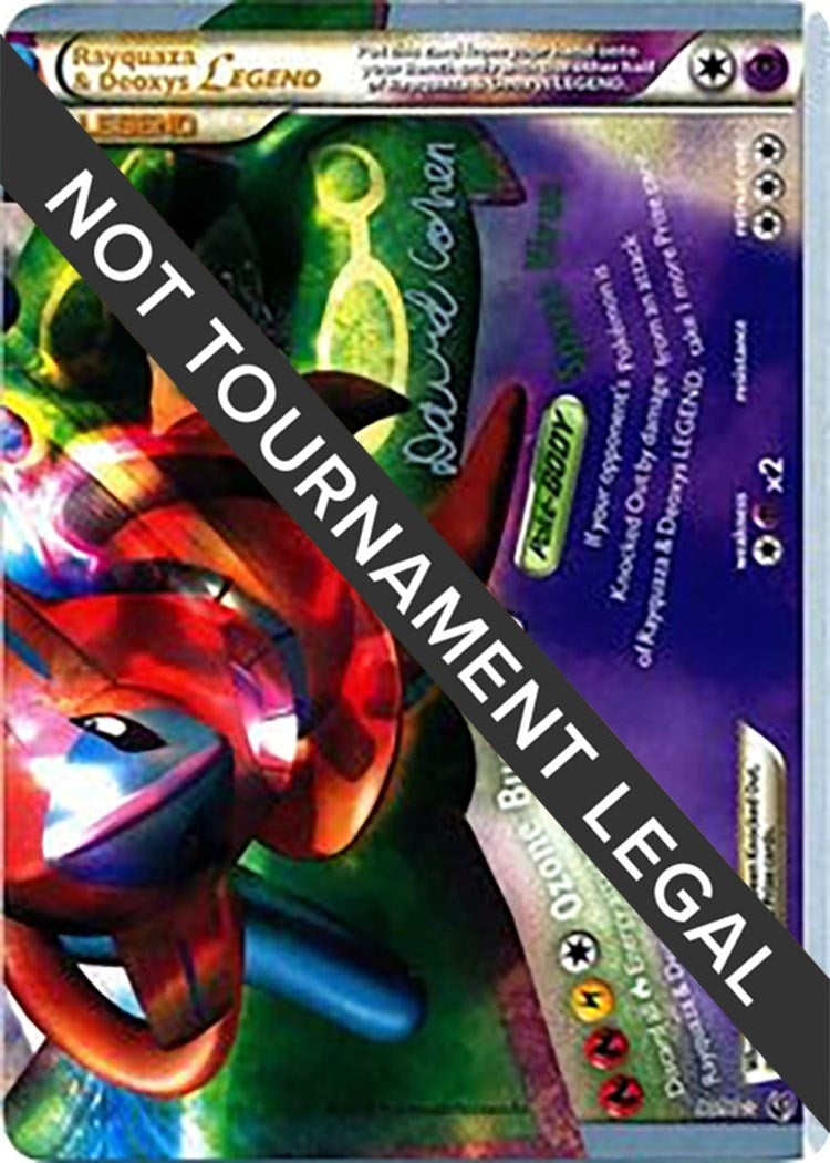 Image for Rayquaza & Deoxys Legend (90) - 2011 (David Cohen) (90/90) [World Championship Decks] - Pokemon