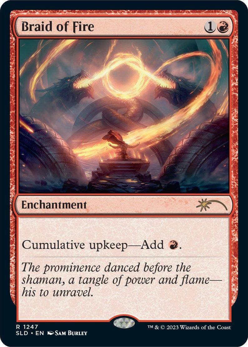 Image for Braid of Fire (1247) (1247) [Secret Lair Drop Series] - Magic: The Gathering