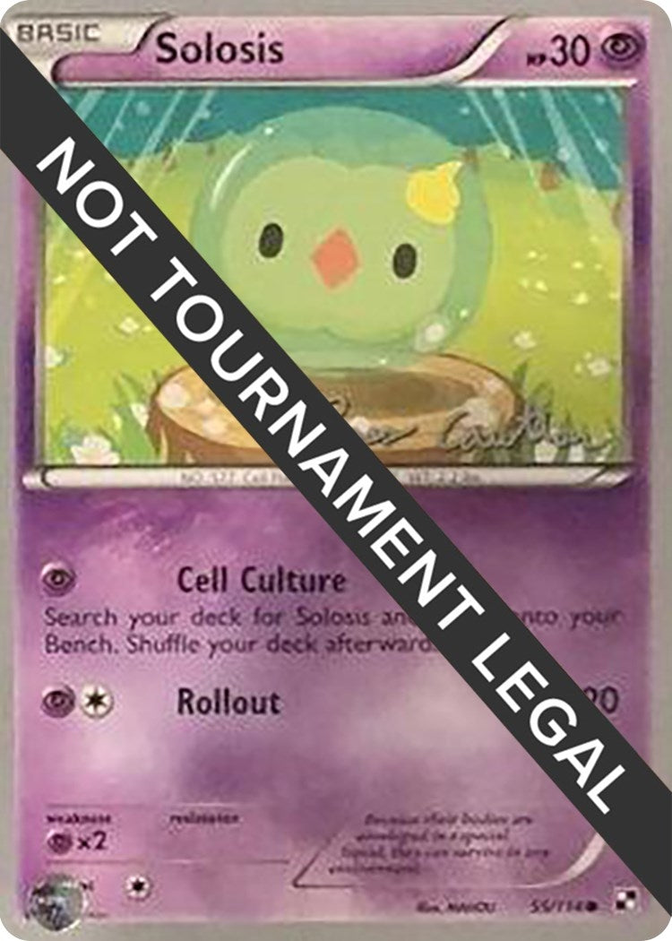 Image for Solosis - 2011 (Ross Cawthon) (55/114) [World Championship Decks] - Pokemon