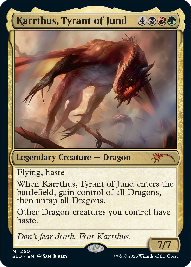 Image for Karrthus, Tyrant of Jund (1250) [Secret Lair Drop Series] - Magic: The Gathering