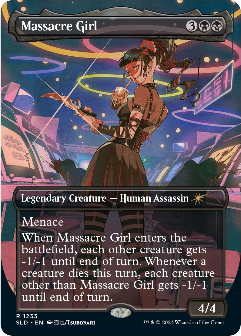Image for Massacre Girl (1233) [Secret Lair Drop Series] - Magic: The Gathering