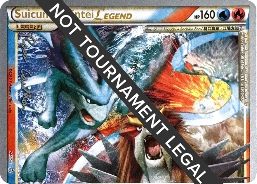 Image for Suicune & Entei LEGEND (94) - 2011 (Ross Cawthon) (94/95) [World Championship Decks] - Pokemon