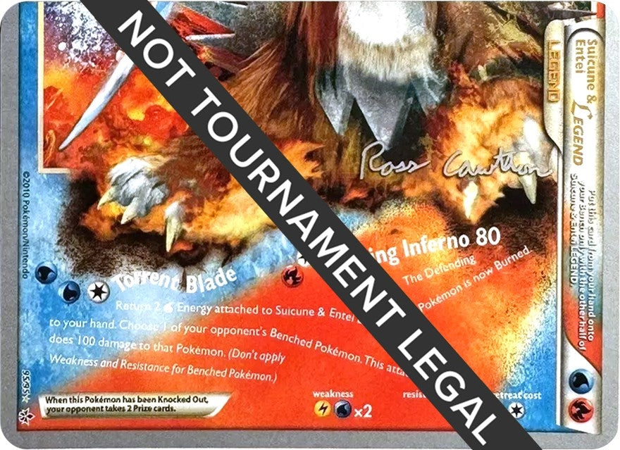 Image for Suicune & Entei Legend LEGEND (95) - 2011 (Ross Cawthon) (95/95) [World Championship Decks] - Pokemon