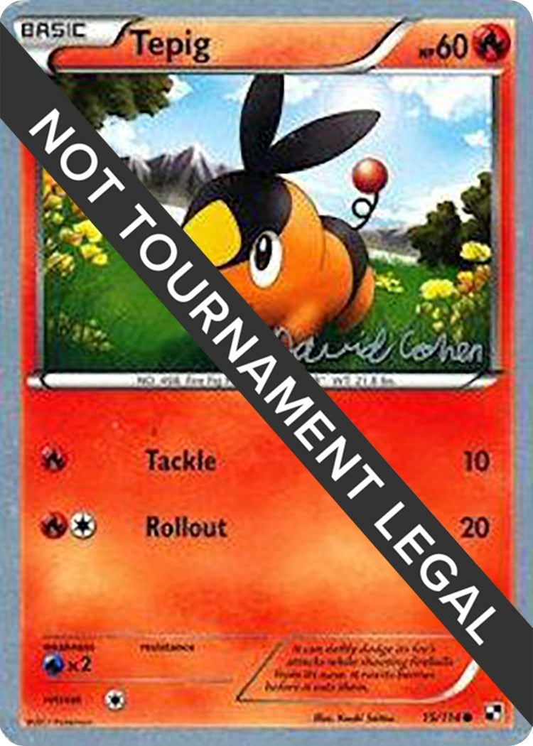 Image for Tepig - 2011 (David Cohen) (15/114) [World Championship Decks] - Pokemon