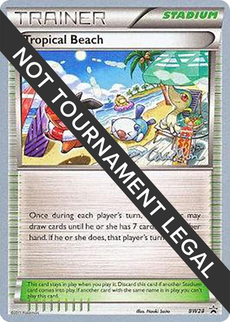 Image for Tropical Beach - 2011 (Ross Cawthon) (BW28) [World Championship Decks] - Pokemon