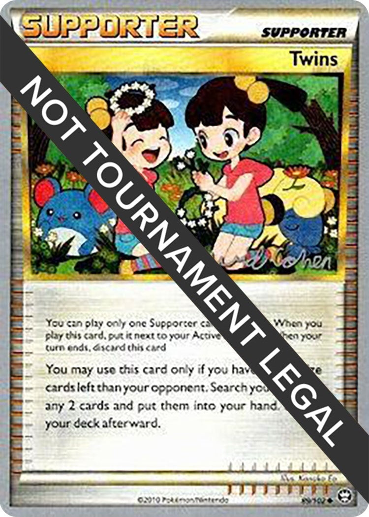 Image for Twins - 2011 (David Cohen) (89/102) [World Championship Decks] - Pokemon