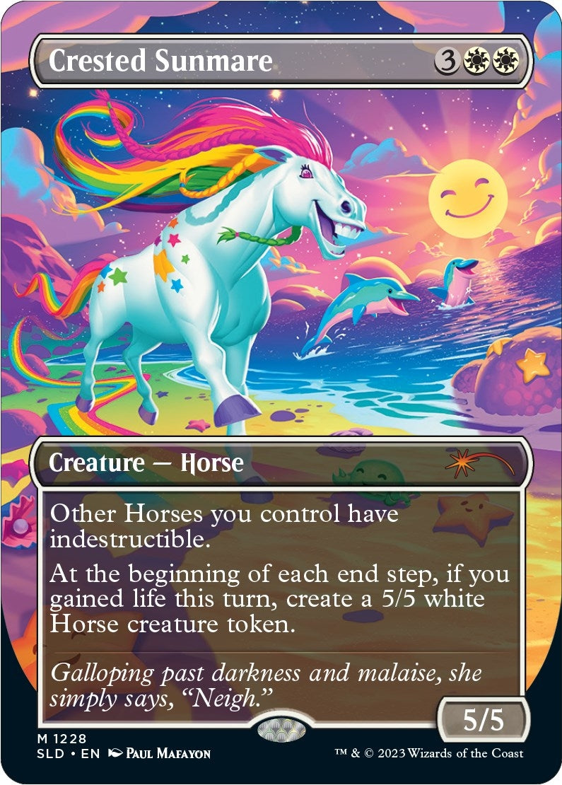 Image for Crested Sunmare (1228) [Secret Lair Drop Series] - Magic: The Gathering