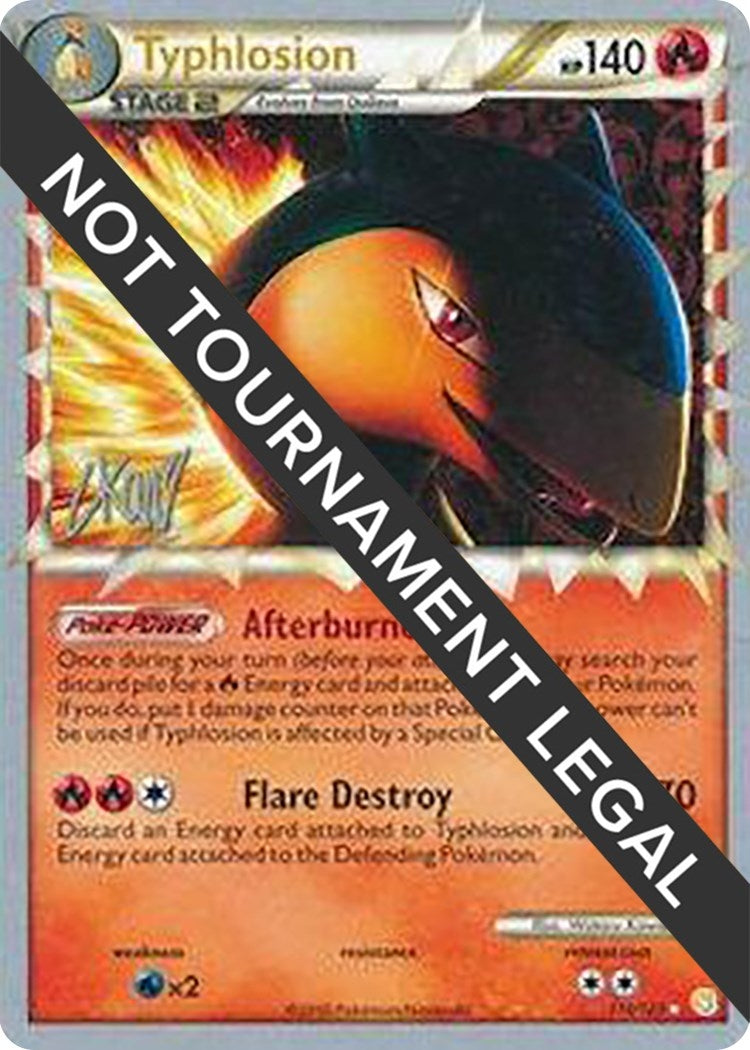Image for Typhlosion - 2011 (Christopher Kan) (110/123) [World Championship Decks] - Pokemon