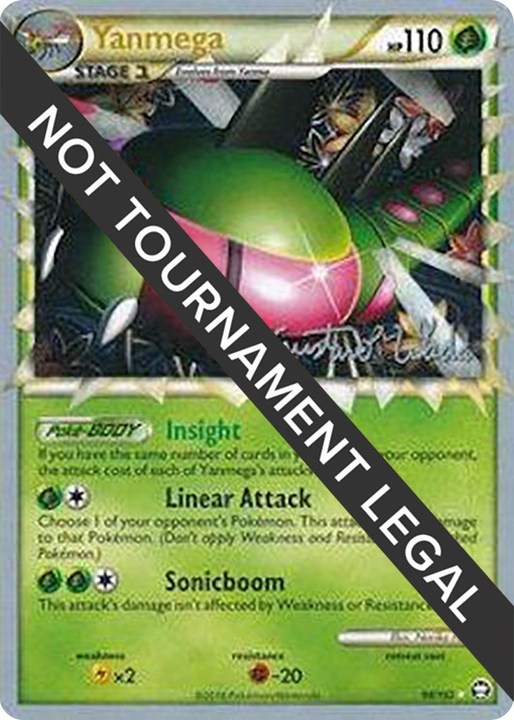 Image for Yanmega - 2011 (Gustavo Wada) (98/102) [World Championship Decks] - Pokemon