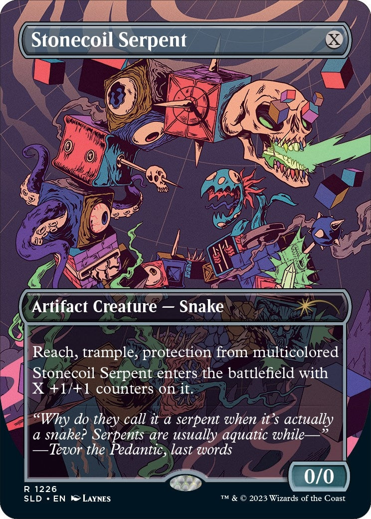 Image for Stonecoil Serpent (1226) [Secret Lair Drop Series] - Magic: The Gathering