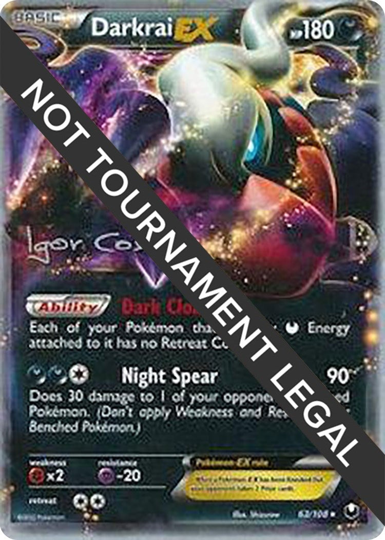 Image for Darkrai EX - 2012 (Igor Costa) (63/108) [World Championship Decks] - Pokemon